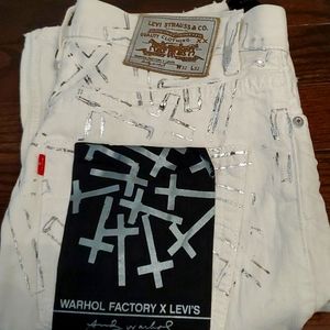 Levi's X Andy Warhol Jeans brand new with tags size 32